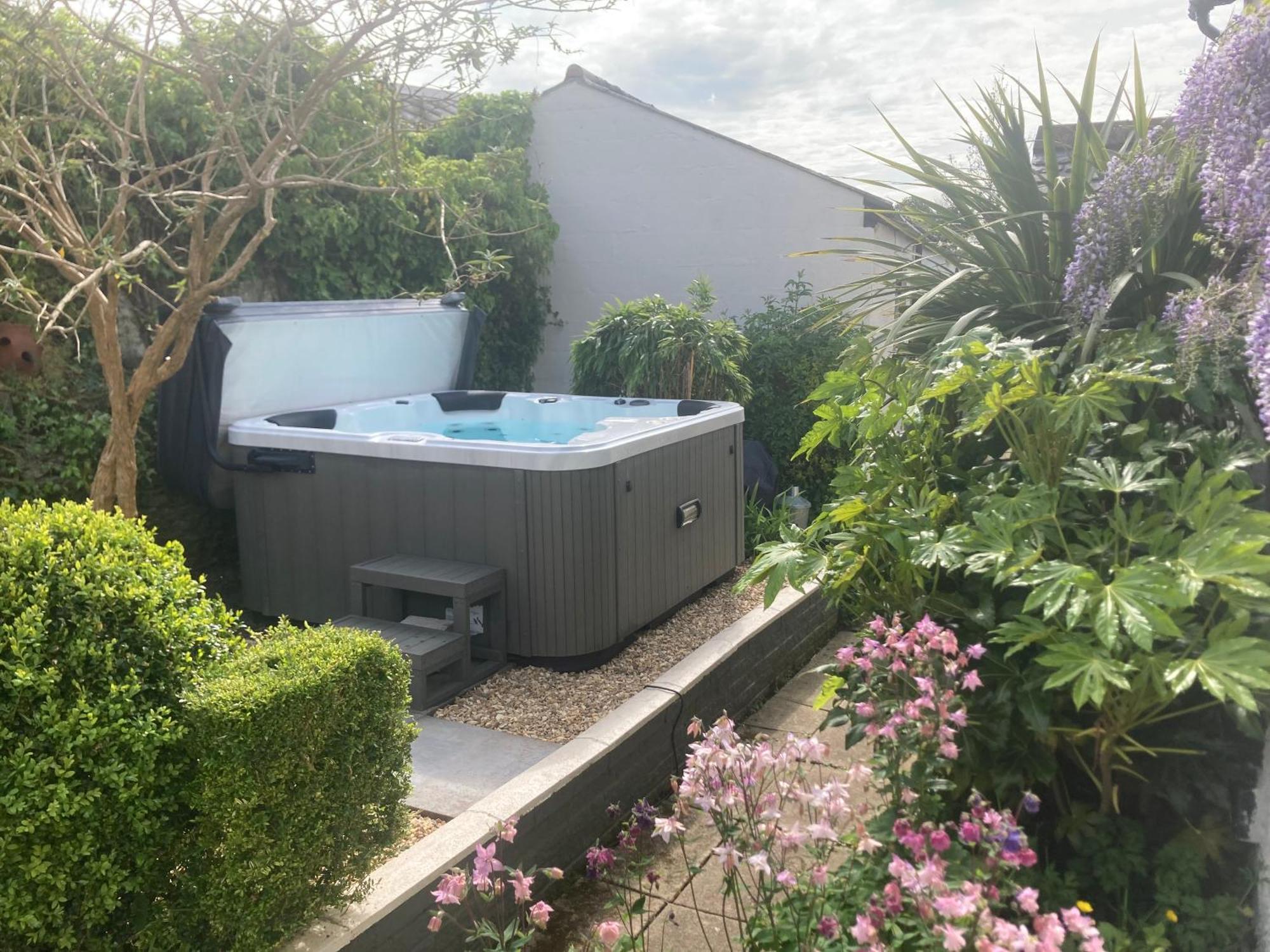 Bryntirion Farmhouse Apartment With Hot Tub Llanfair Caereinion Eksteriør billede